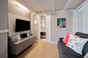 Superior-Loft, 1 Doppelbett und Schlafsofa, Küche | Wohnbereich