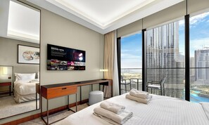3 bedrooms, desk, laptop workspace, iron/ironing board - 3 BDs Address Opera-Burj Khalifa (Dubai)