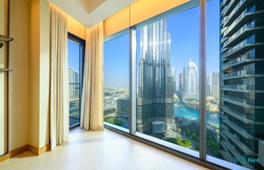 Superior-huoneisto, kaupunkinäköala | Oleskelualue