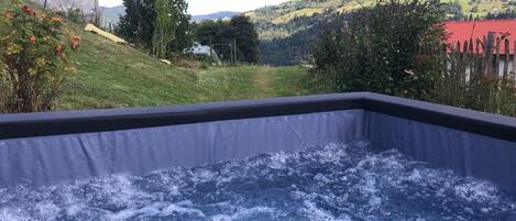 Idromassaggio all'aperto