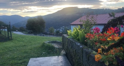Large mountain chalet ideal for families, children and hikers.