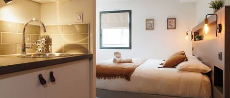 Standard Double Room | Premium bedding, pillow-top beds, minibar, blackout curtains