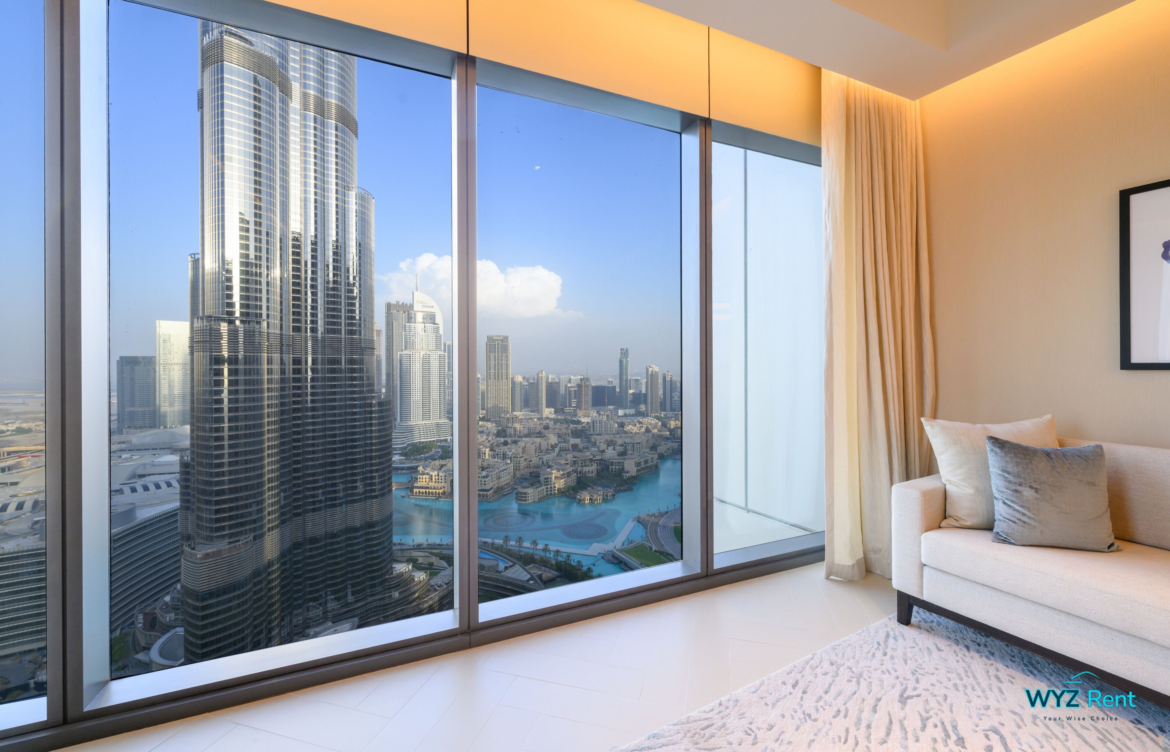 Standard Apartment | Living area | 65-cm Smart TV with cable channels