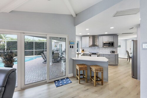 Remodeled Waterfront Home w/ Heated Pool  in Punta Gorda