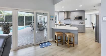 Remodeled Waterfront Home w/ Heated Pool in Punta Gorda