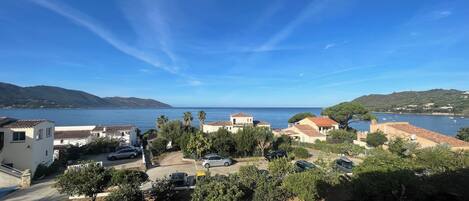 Blick von der Unterkunft