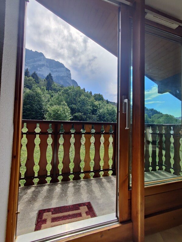 Vue depuis l’hébergement