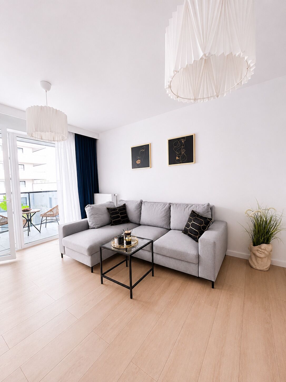 Classic Apartment, Courtyard View | Living area | 40-inch plasma TV with digital channels