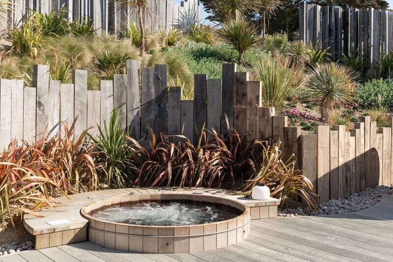 Outdoor spabad