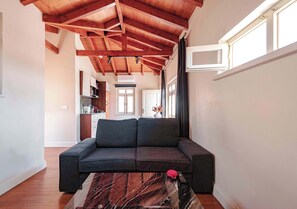 TV, books, stereo - Homie Suites | Cihangir | Penthouse w Seaview #TU7 (Beyoglu)