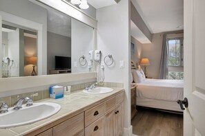 Hair dryer, towels
