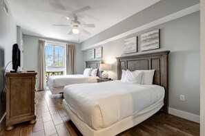 3 bedrooms, WiFi, bed sheets - Observation Point South 3-Bedroom Retreat -  Prime Balcony Views of the Village of Baytowne at Sandestin Golf and Beach Resort! (Miramar Beach)