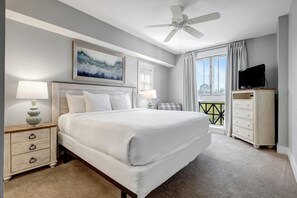 3 bedrooms, WiFi, bed sheets - Observation Point South 3-Bedroom Retreat -  Prime Balcony Views of the Village of Baytowne at Sandestin Golf and Beach Resort! (Miramar Beach)