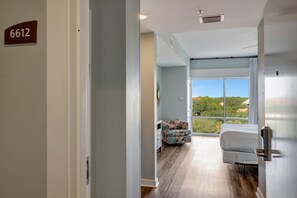 Vue depuis l’hébergement