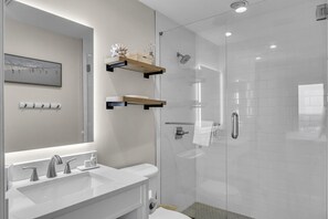 Hair dryer, towels
