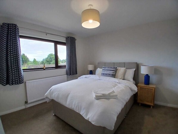 4 bedrooms, iron/ironing board, travel crib, WiFi