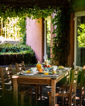 Cottage Familial, vue vignoble | Terrasse/Patio