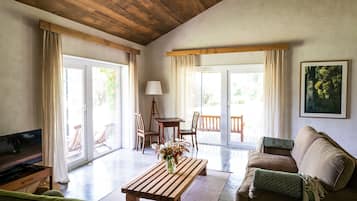 Casa de campo familiar, vista al viñedo | Área de sala de estar