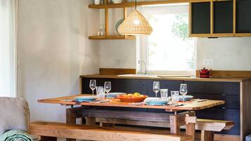 Cottage Familial, vue vignoble | Cuisine privée