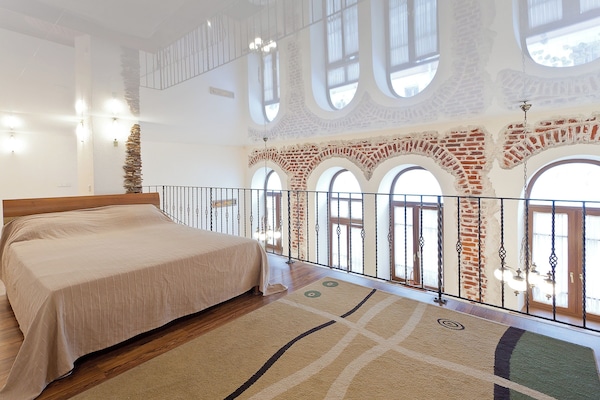 Departamento, balcón, vista a la ciudad | Tabla de planchar con plancha y wifi gratis