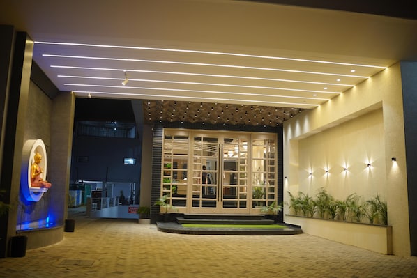 Façade de l’hébergement