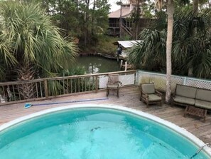 Pool - Fun Beach House With Pool (Alligator Point)