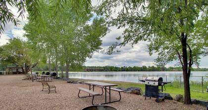 1 Mi to Rainbow Lake: Wooded Retreat w/ Deck!