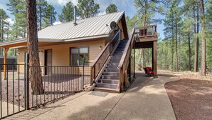 Unclassified image, 2 of 24, button - 1 Mi to Rainbow Lake: Wooded Retreat w/ Deck! (Lakeside)