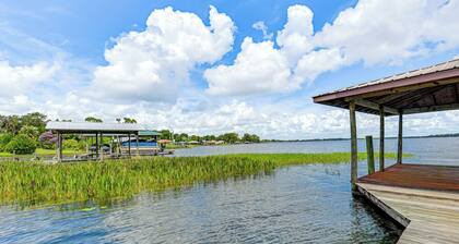 Waterfront Home w/ Boat Dock in Lake Placid!
