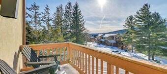 'bearfoot Apres' Mtn-view Condo < 1 Mi to Mt Snow!