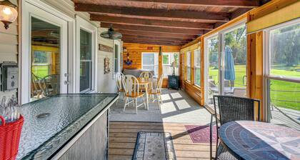 Cayuga Lake Cottage: Private Dock & Deck!