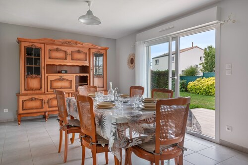Maison de plain-pied - quartier calme pour six personnes