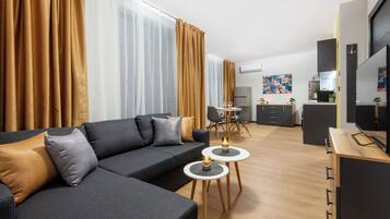 Standard Apartment, Balcony, City View