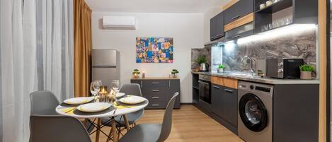 Standard-Apartment, Balkon, Stadtblick