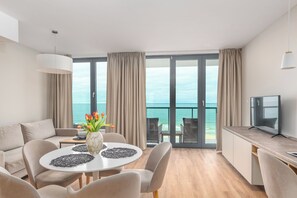 Appartement Deluxe, balcon, vue mer | Wi-Fi gratuit