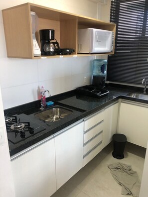 Studio | Private kitchen - Flats no Golden Home Boa Viagem por Yolo (Recife)