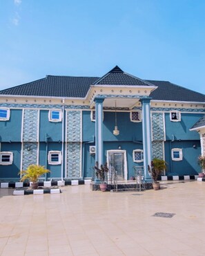 Fassade der Unterkunft