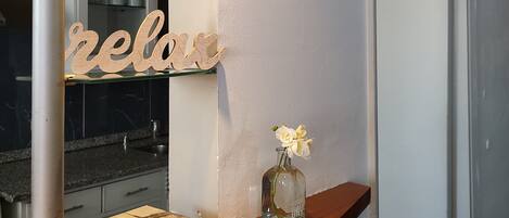 Comfort Apartment, City View, Corner | Living area | Flat-screen TV