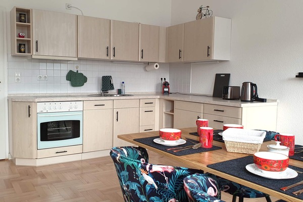 Refrigerador, horno, placa de cocina, lavavajillas