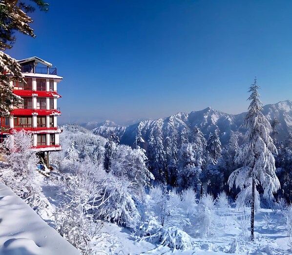 Pemandangan dari properti