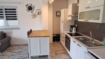 Apartment (One Bedroom Apartment With Sea View) | Private kitchen | Fridge