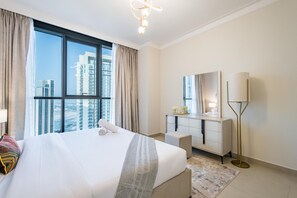 1 slaapkamer, een strijkplank/strijkijzer, gratis wifi, beddengoed