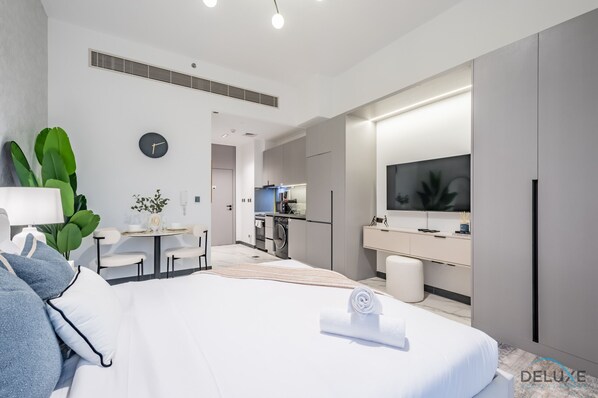 In-room safe, iron/ironing board, free WiFi, bed sheets