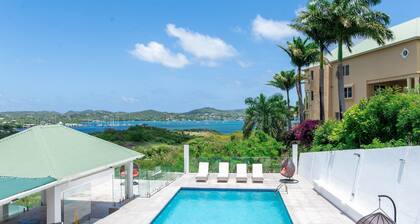 Charming 3-bedroom condo with WiFi and AC in serene Falmouth Harbour