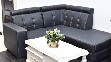 Deluxe-værelse - balkon - byudsigt | Opholdsområde