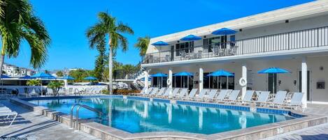 Pool Area - Spend your afternoon sunbathing poolside.