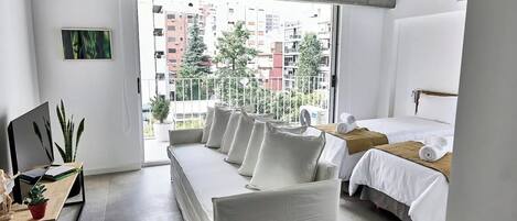 1 Schlafzimmer, Schreibtisch, Bügeleisen/Bügelbrett, WLAN