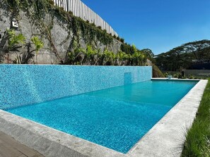 Outdoor pool - NEW! Amazing Spacious 3-bedroom Apartment in Santa Elena with Great Amenities! (Nuevo Cuscatlan)