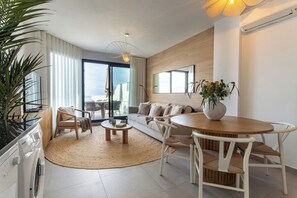 Living area - sea view ladera - Two Bedroom Apartment, Sleeps 4 (Nerja)