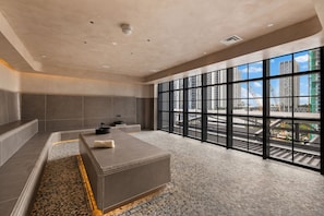 사우나, 온수 욕조